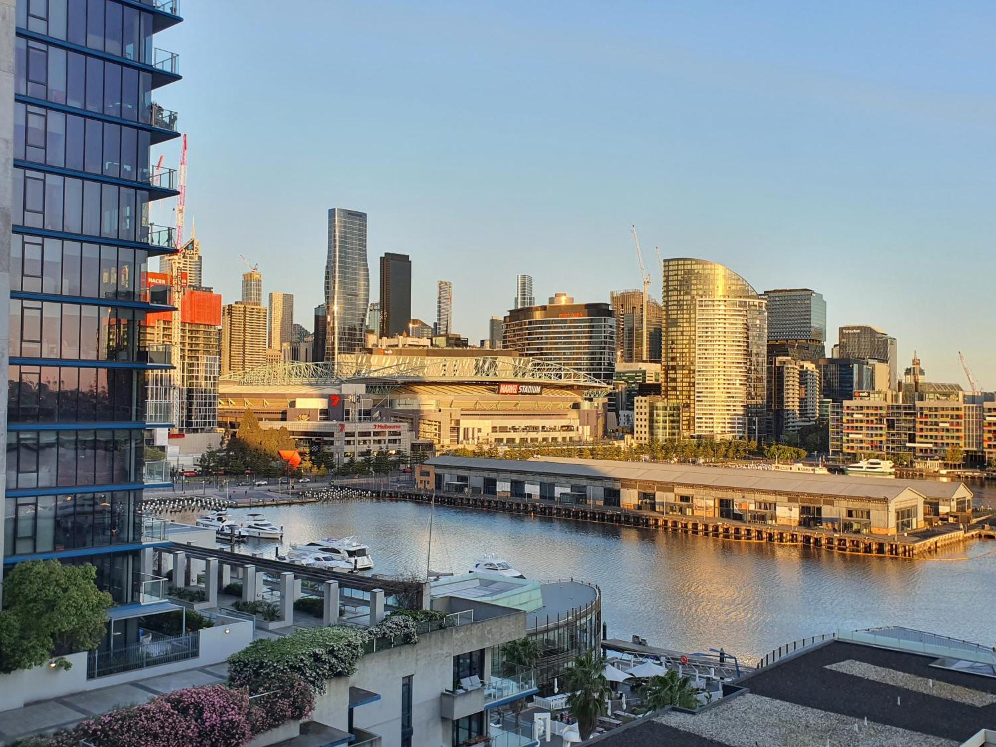 Harbour Escape Apartments Docklands Melburne Exterior foto
